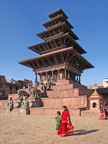 Le Temple de Nyatapola (Bhaktapur)