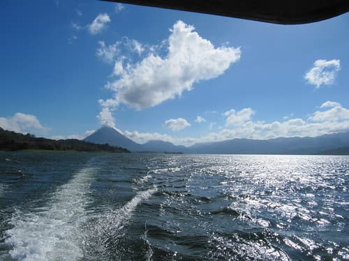 Last look at Arenal Volcano