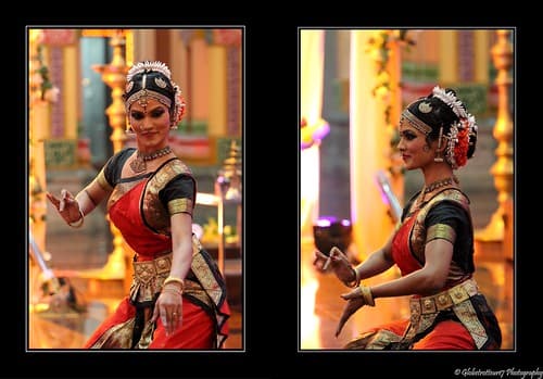 Hindu dancer- Sri Mahamariamman Temple- Kuala Lumpur- Malaisie- Malaysia
