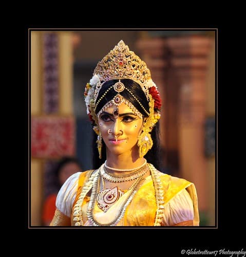 Hindu dancer- Sri Mahamariamman Temple- Kuala Lumpur- Malaisie- Malaysia