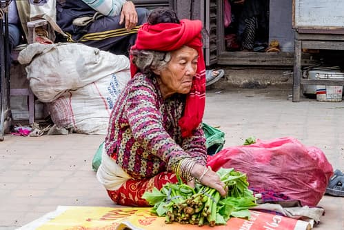 Street Market / Kathmandou / Nepal
