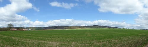 Clerques vue panoramique sur les collines du Val