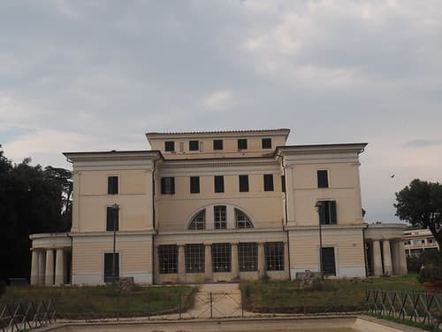 Villa Torlonia, ancienne habitation de Mussolini, août 2018
