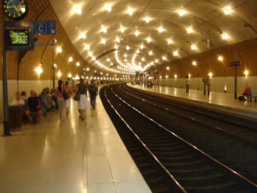 Monaco - Monte Carlo train station