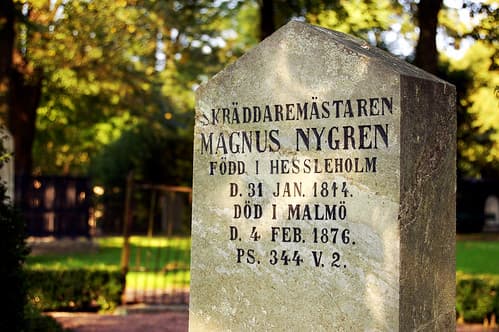 Gamla begravnings platsen @ Malmö