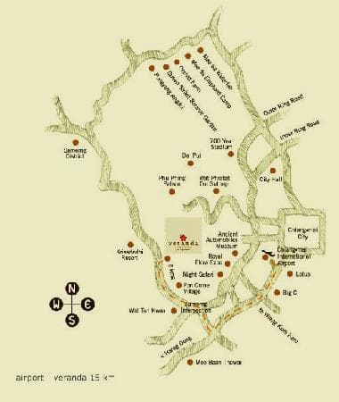 HOTEL VERANDA CHIANGMAI THE HIGH RESORT – vue 4