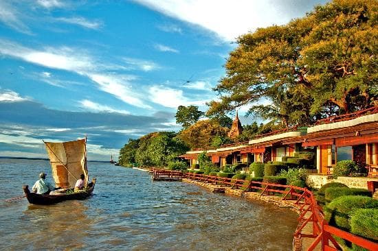 BAGAN HOTEL RIVER VIEW – vue 2