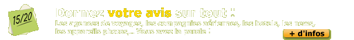 Donnez votre avis sur tout