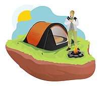 Les campings sur Vacanceo.com