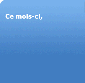 A gagner ce mois-ci !